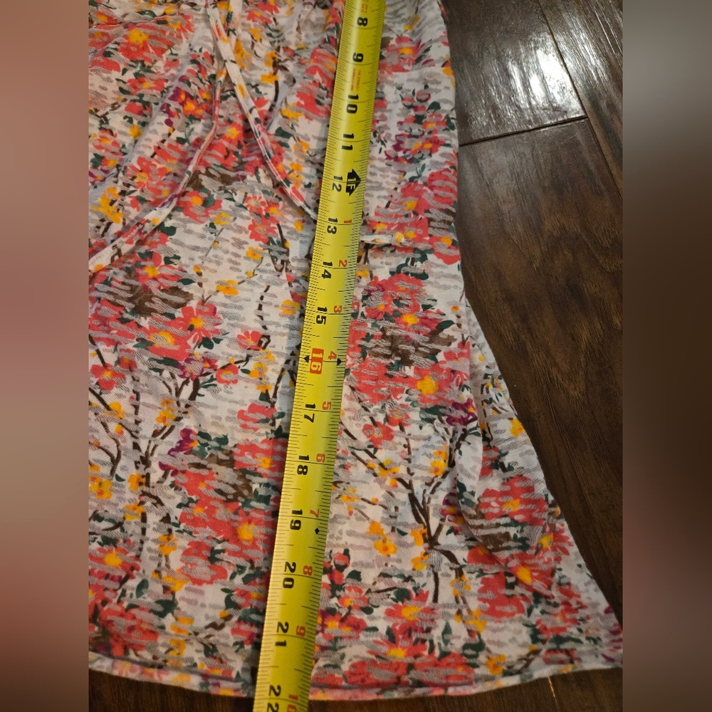 Free People Medium Floral Strappy Cotton Top - Picture 6 of 8